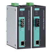 MOXA IMC-101 工业级光电转换器 严苛环境下的可靠网络传输解决方案